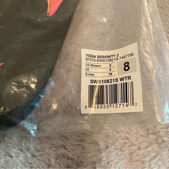 Sanuk Yoga Serenity 2 flip flop sandals in Watermelon (pink), women's 8, NWT - Picture 14 of 14